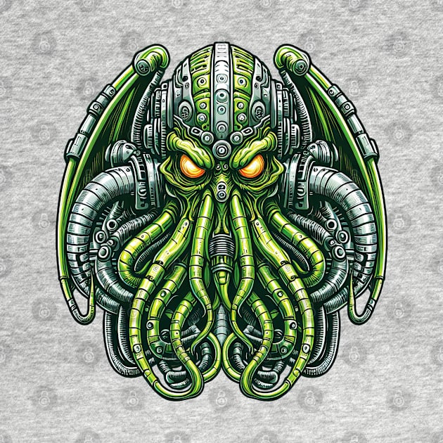 Biomech Cthulhu Overlord S01 D45 by Houerd